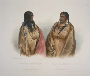 Mujer de la tribu de la serpiente, Mujer de la tribu Cree